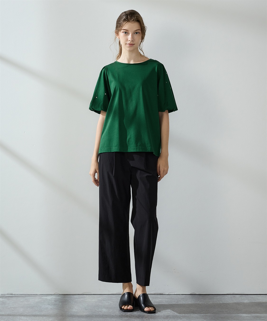 LE SOUK HOLIDAY 【接触冷感】バルーンスリーブTシャツ_sub_8