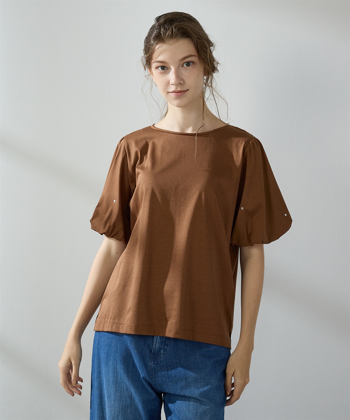 LE SOUK HOLIDAY 【接触冷感】バルーンスリーブTシャツ_sub_9