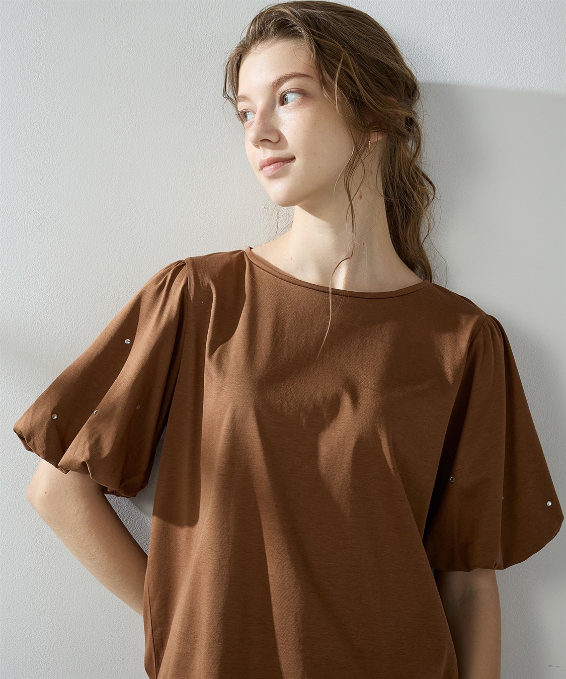 LE SOUK HOLIDAY 【接触冷感】バルーンスリーブTシャツ_sub_10