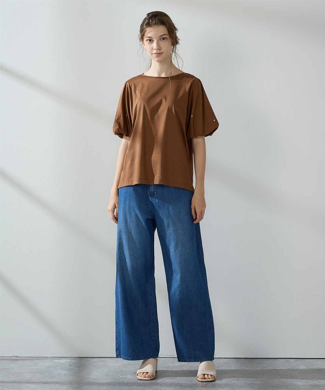 LE SOUK HOLIDAY 【接触冷感】バルーンスリーブTシャツ_sub_11