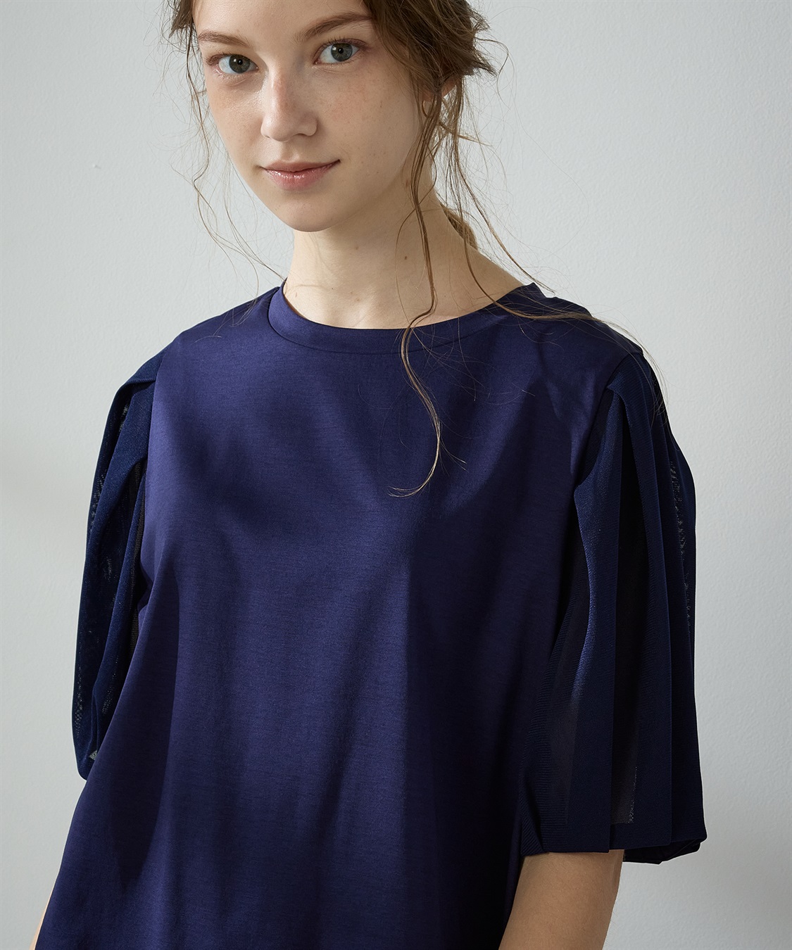 LE SOUK HOLIDAY 【接触冷感】チュールスリーブプルオーバー_sub_14