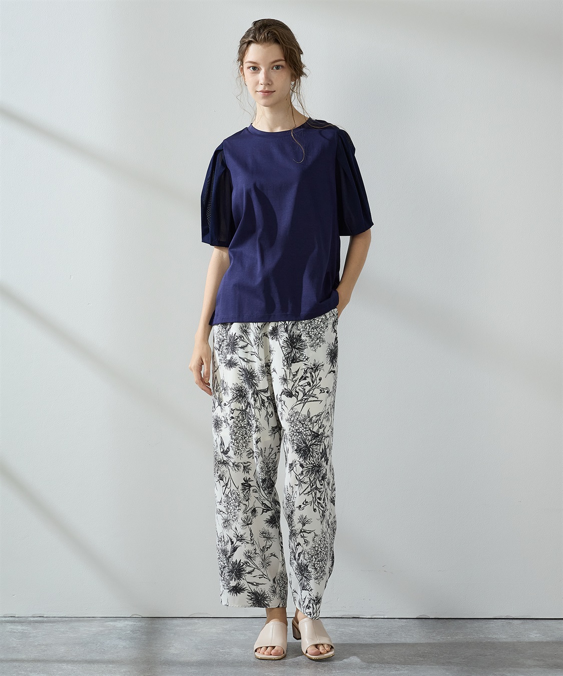 LE SOUK HOLIDAY 【接触冷感】チュールスリーブプルオーバー_sub_15