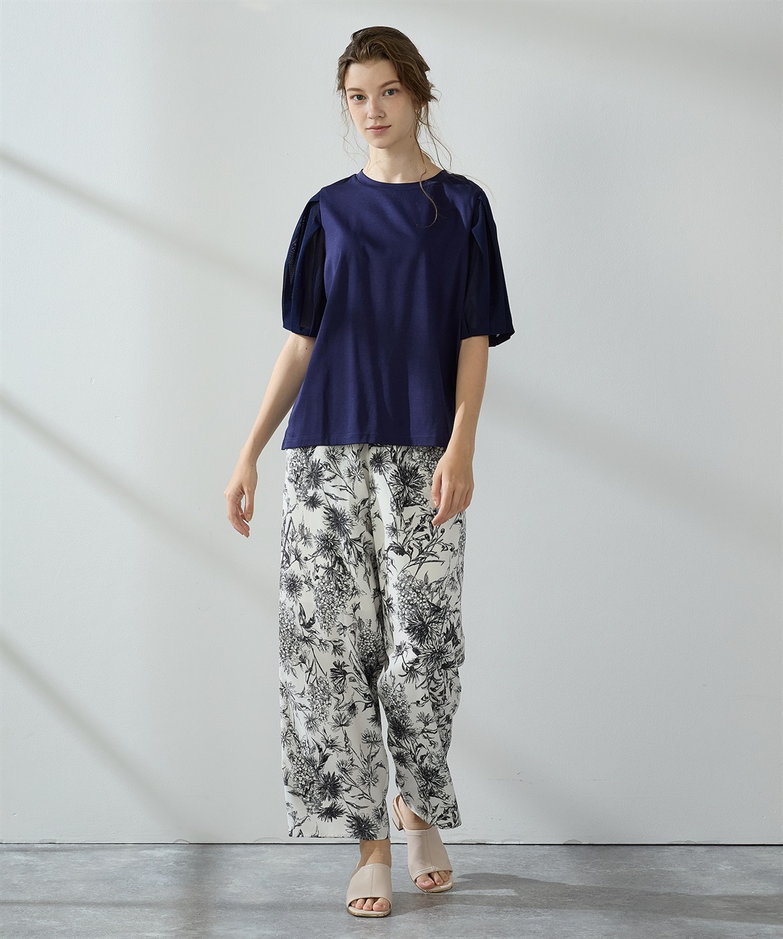 LE SOUK HOLIDAY 【接触冷感】チュールスリーブプルオーバー_sub_16