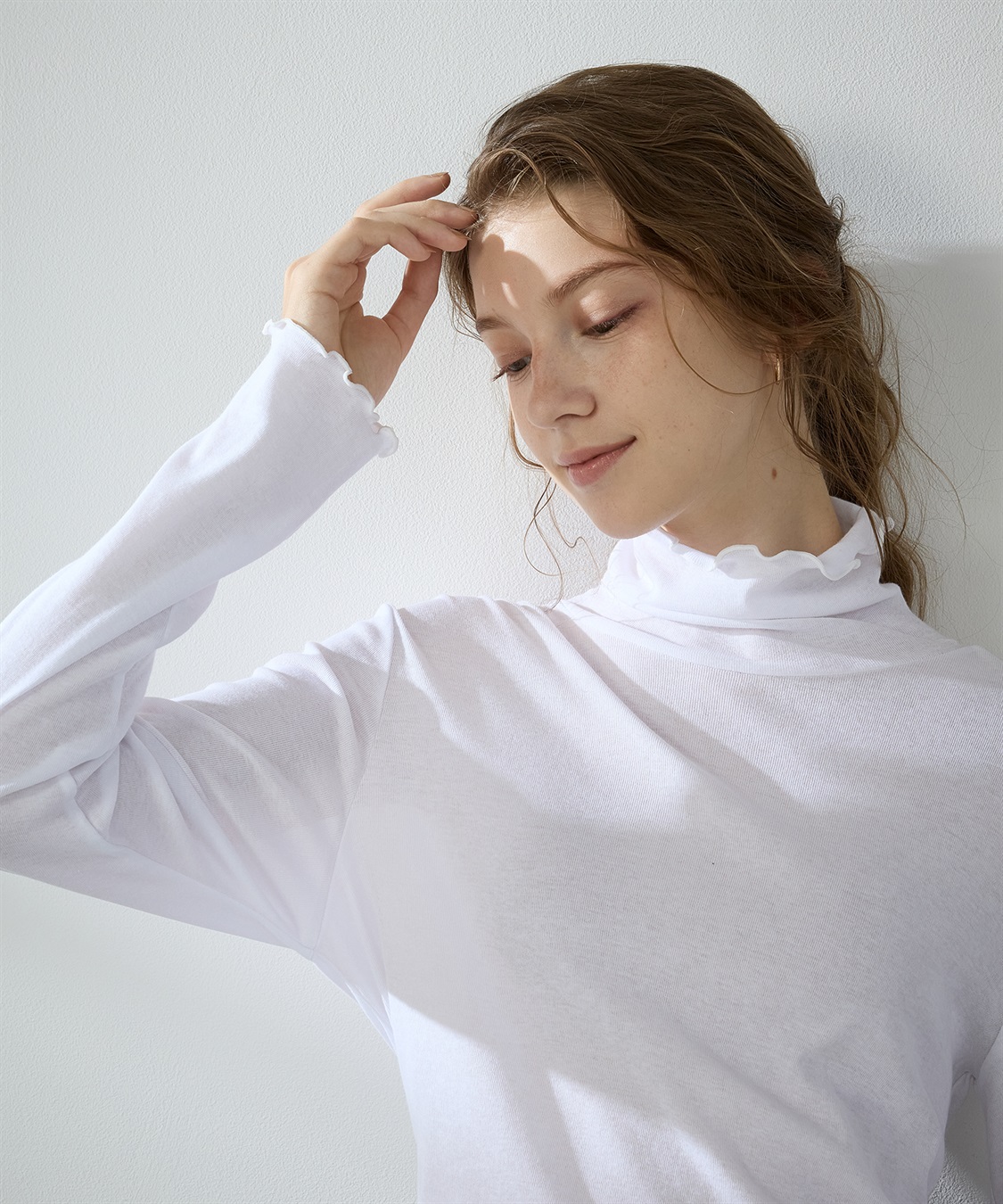 lelill◆25SS/ハイテク2WAY H/Sプルオーバー/38/ポリエステル/KHK/12531812 lelill レリル【日本製】ハイテクワッフルタンク