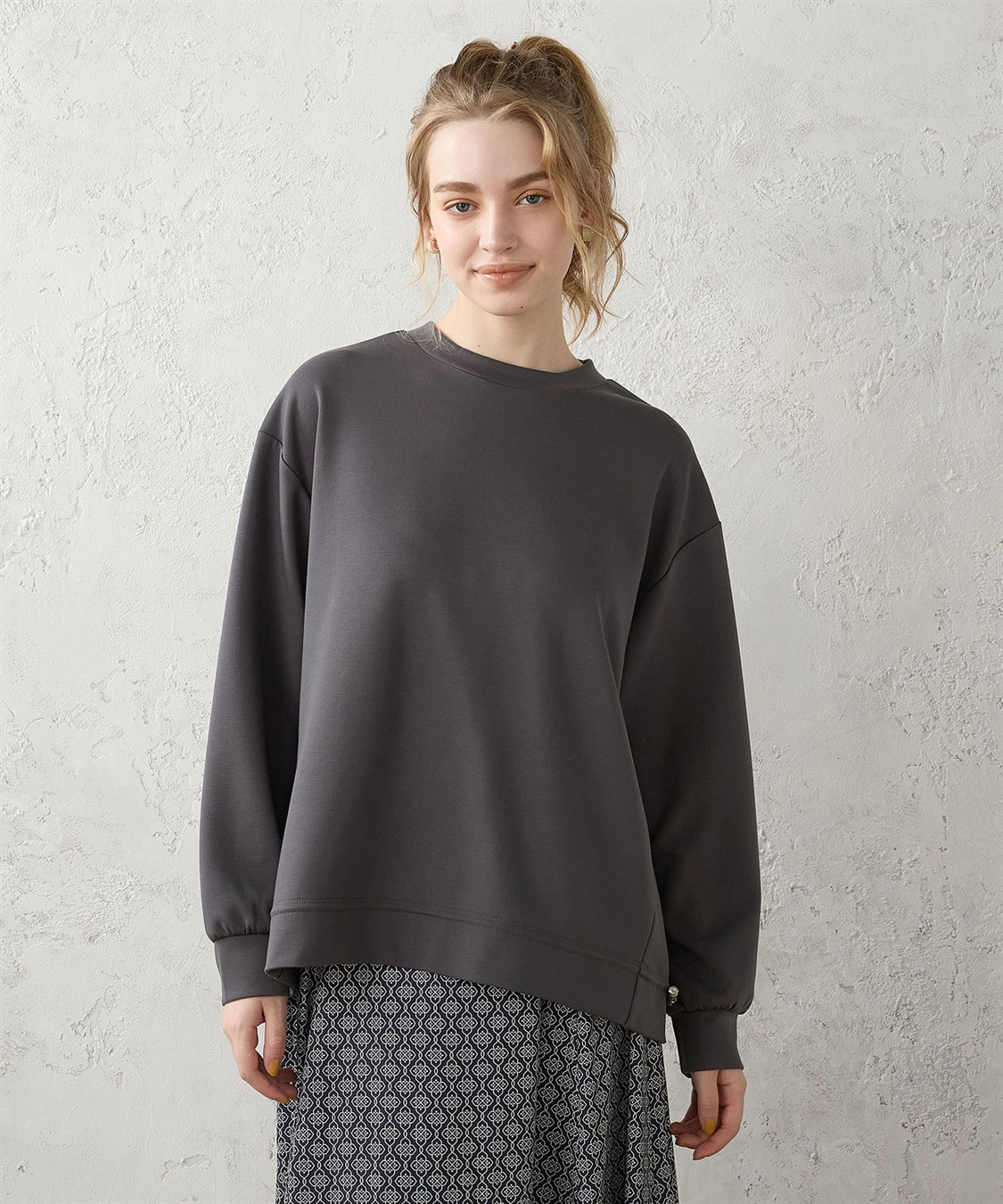 LE SOUK HOLIDAY ドロストヘム プルオーバー_sub_1