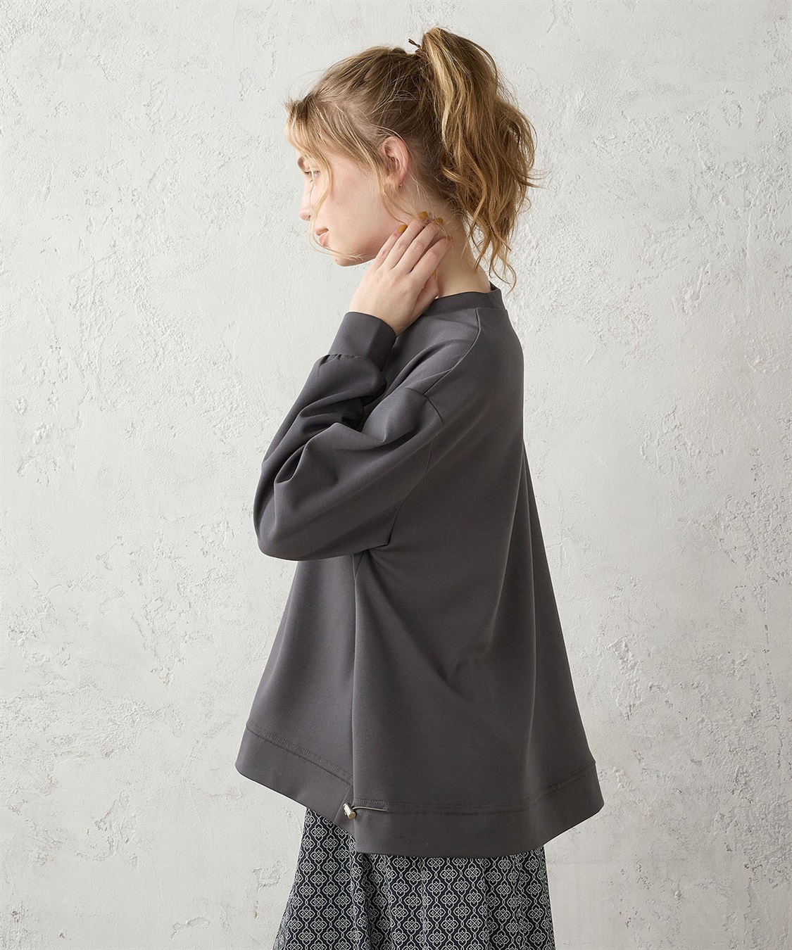 LE SOUK HOLIDAY ドロストヘム プルオーバー_sub_3