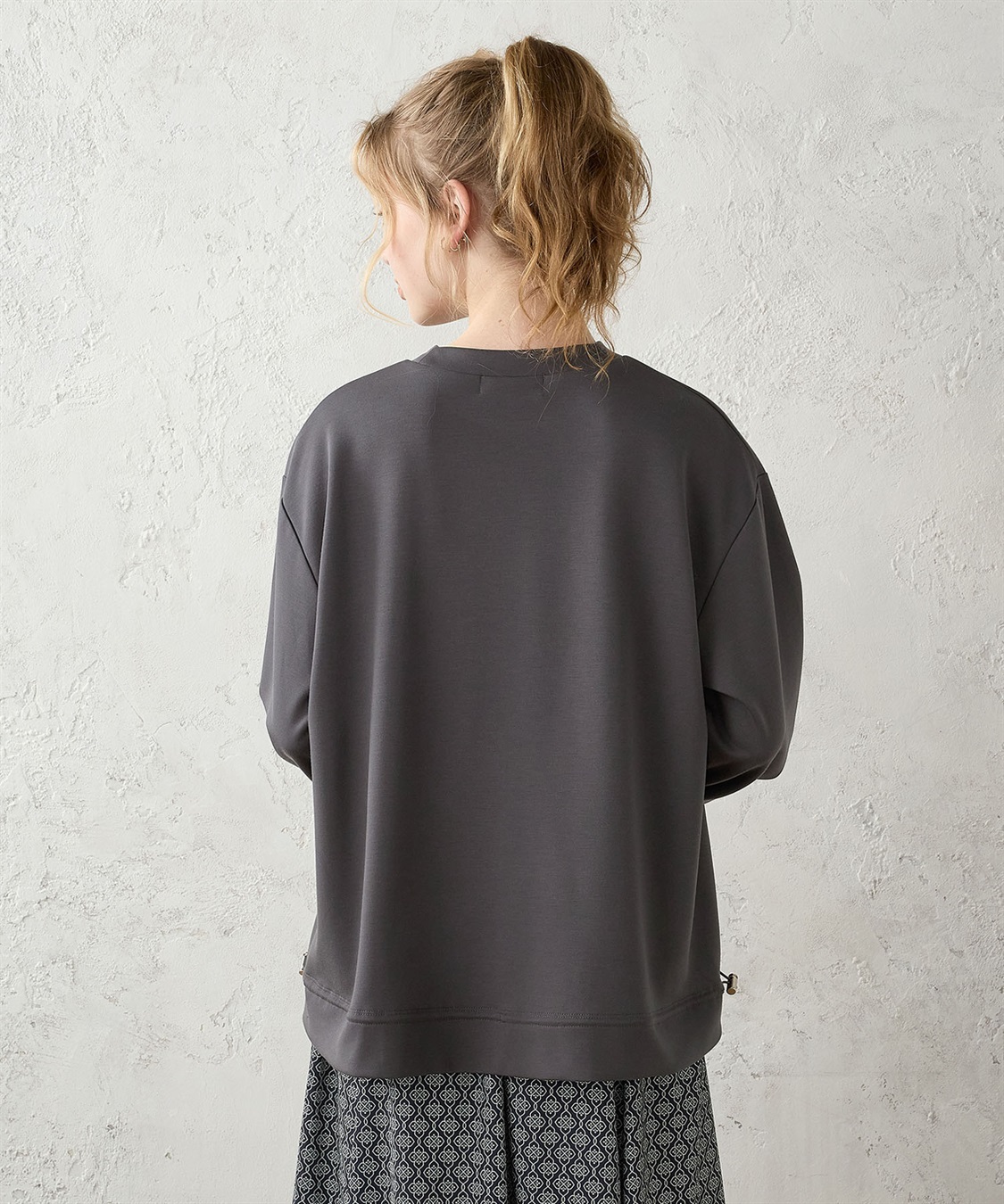 LE SOUK HOLIDAY ドロストヘム プルオーバー_sub_4