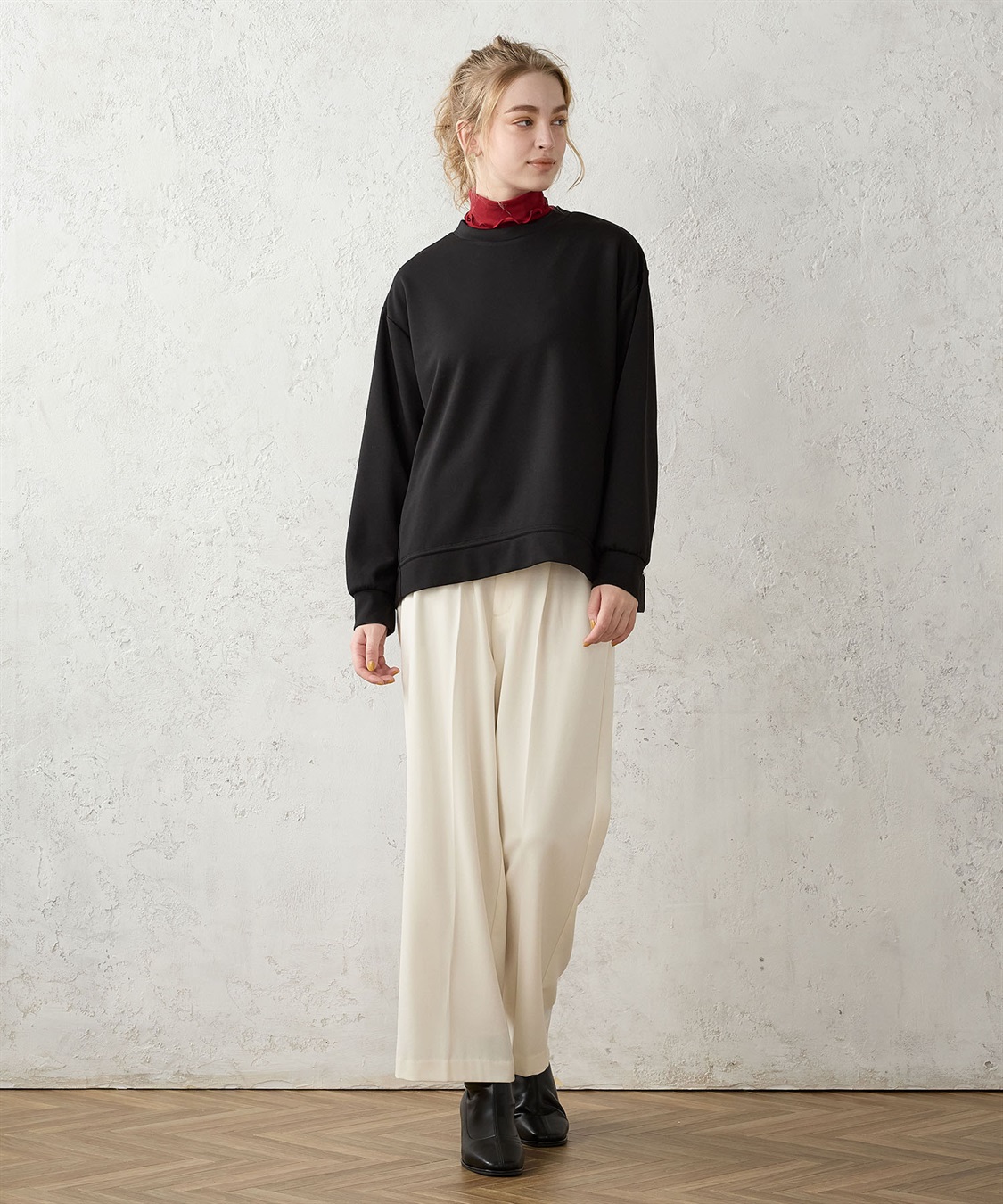 LE SOUK HOLIDAY ドロストヘム プルオーバー_sub_15