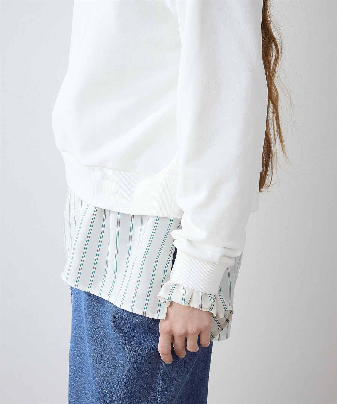 LE SOUK HOLIDAY 箔ロゴプリント プルオーバー_sub_8