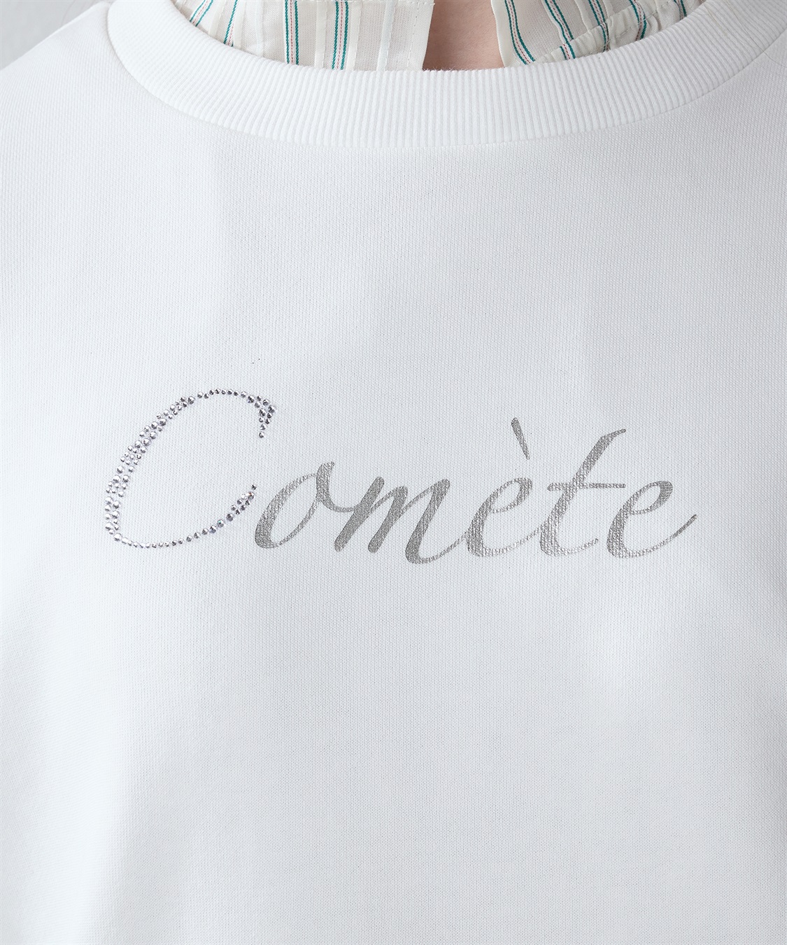 LE SOUK HOLIDAY 箔ロゴプリント プルオーバー_sub_9