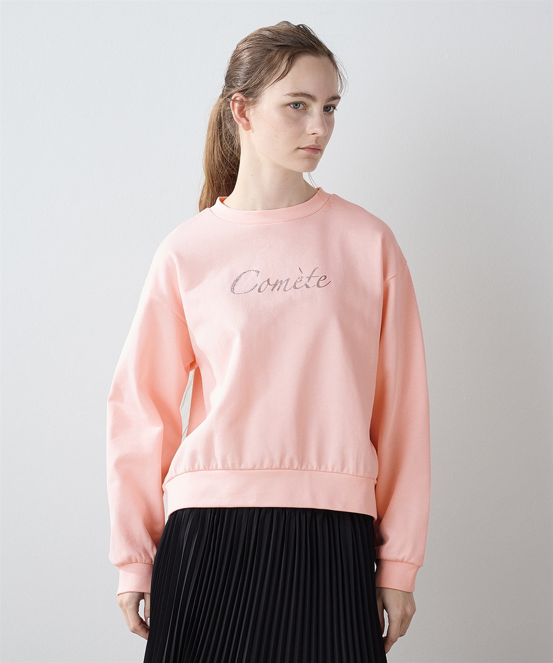 LE SOUK HOLIDAY 箔ロゴプリント プルオーバー_sub_13