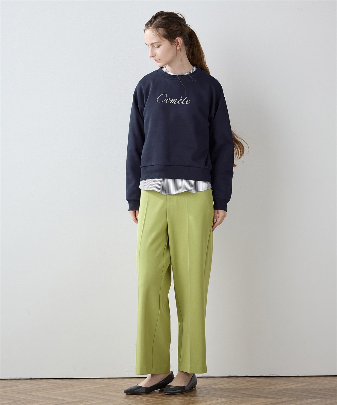 LE SOUK HOLIDAY 箔ロゴプリント プルオーバー_sub_20