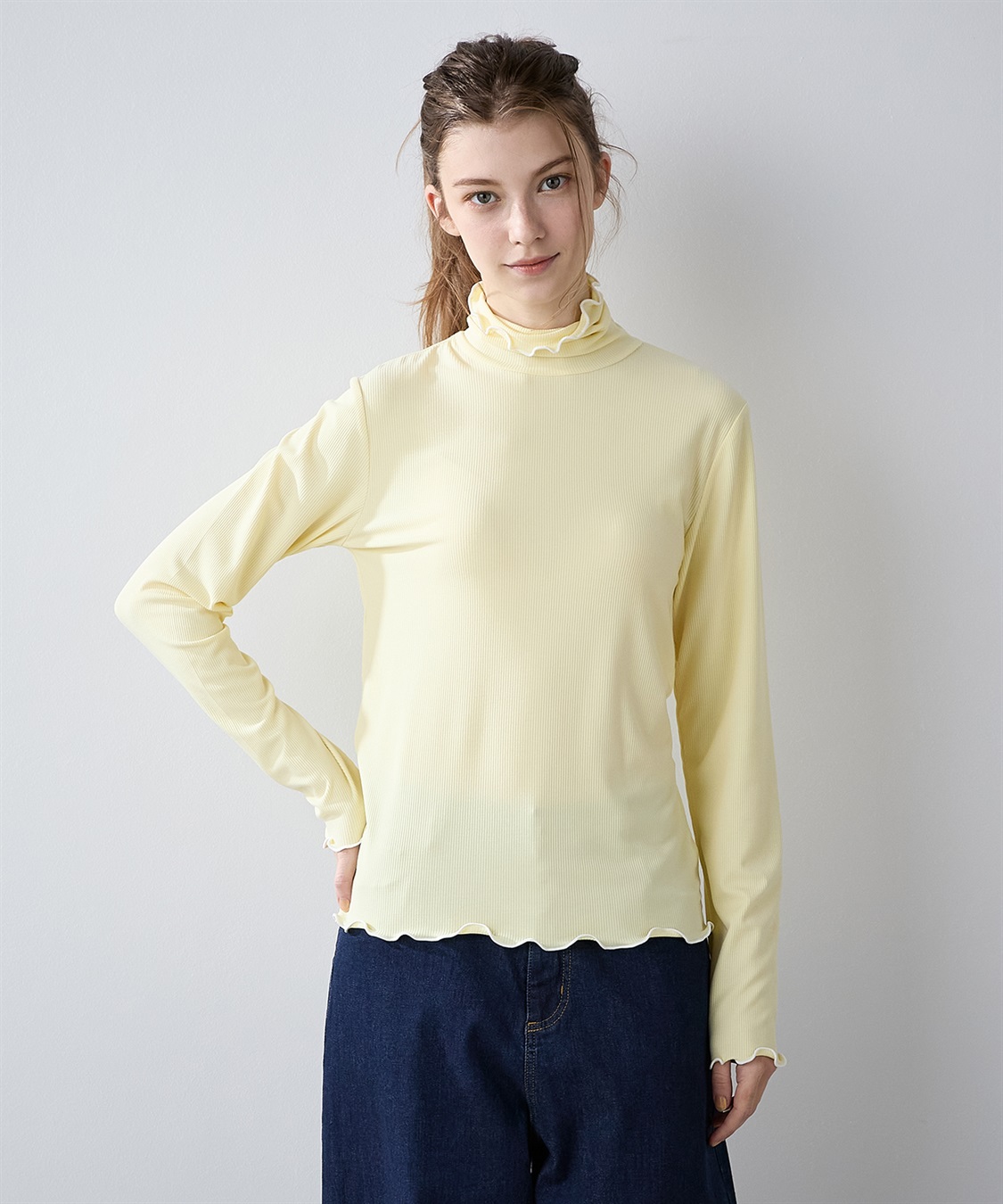 LE SOUK HOLIDAY メロータートルネック リブプルオーバー_sub_12