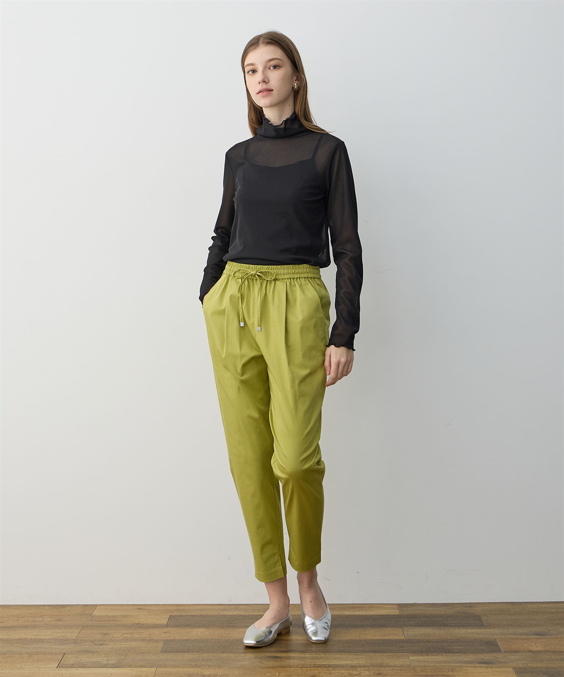 LE SOUK HOLIDAY チュールハイネックプルオーバー_sub_3