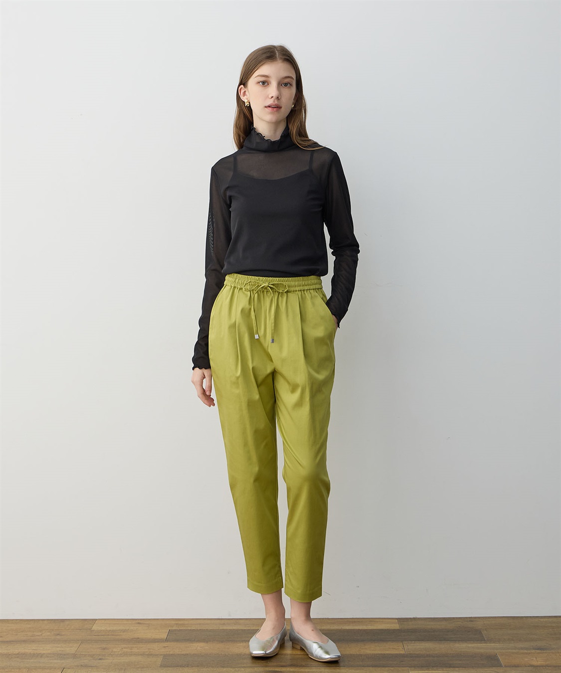 LE SOUK HOLIDAY チュールハイネックプルオーバー_sub_4