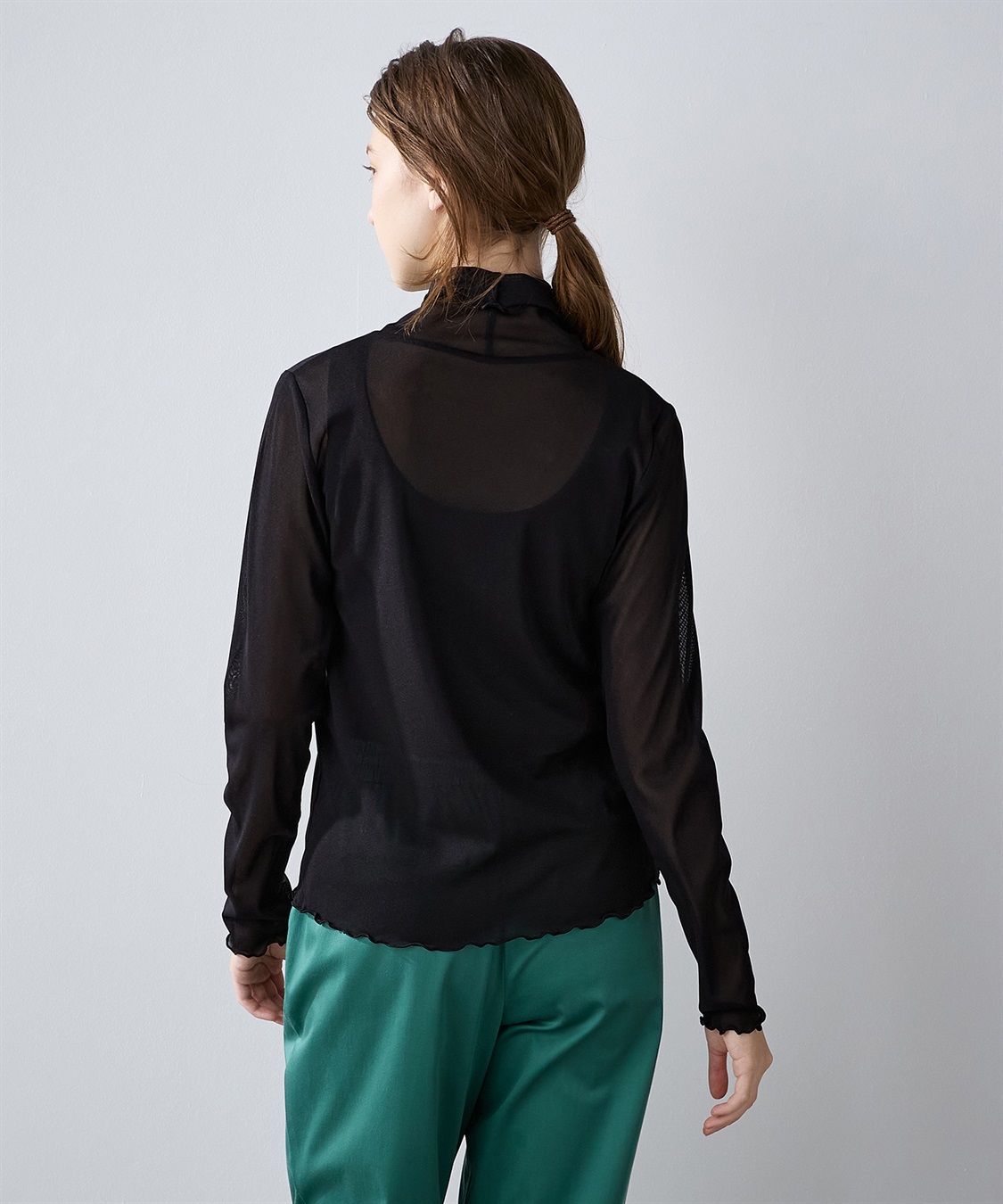 LE SOUK HOLIDAY チュールハイネックプルオーバー_sub_24