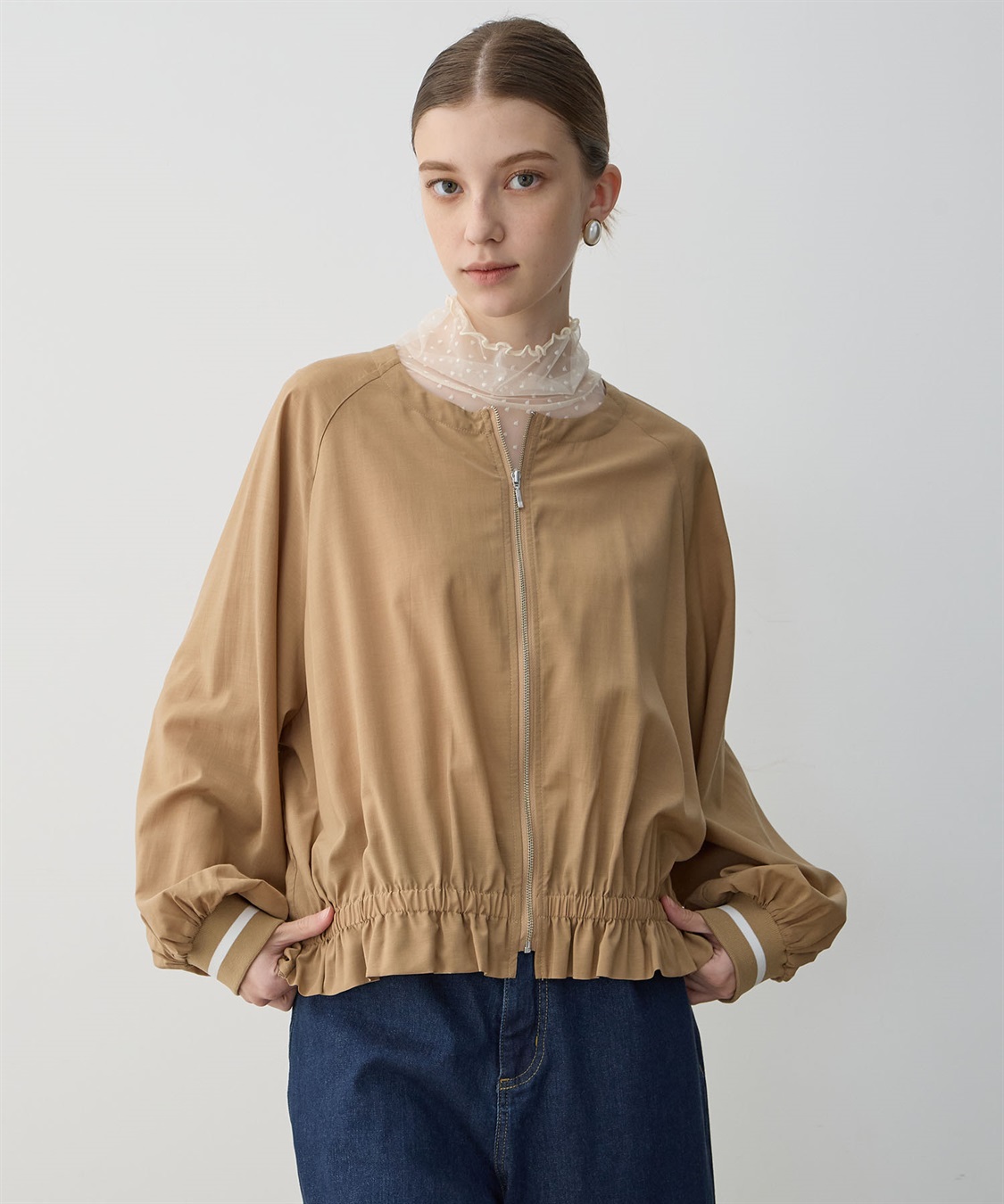 LE SOUK HOLIDAY チュールハイネックプルオーバー_sub_27