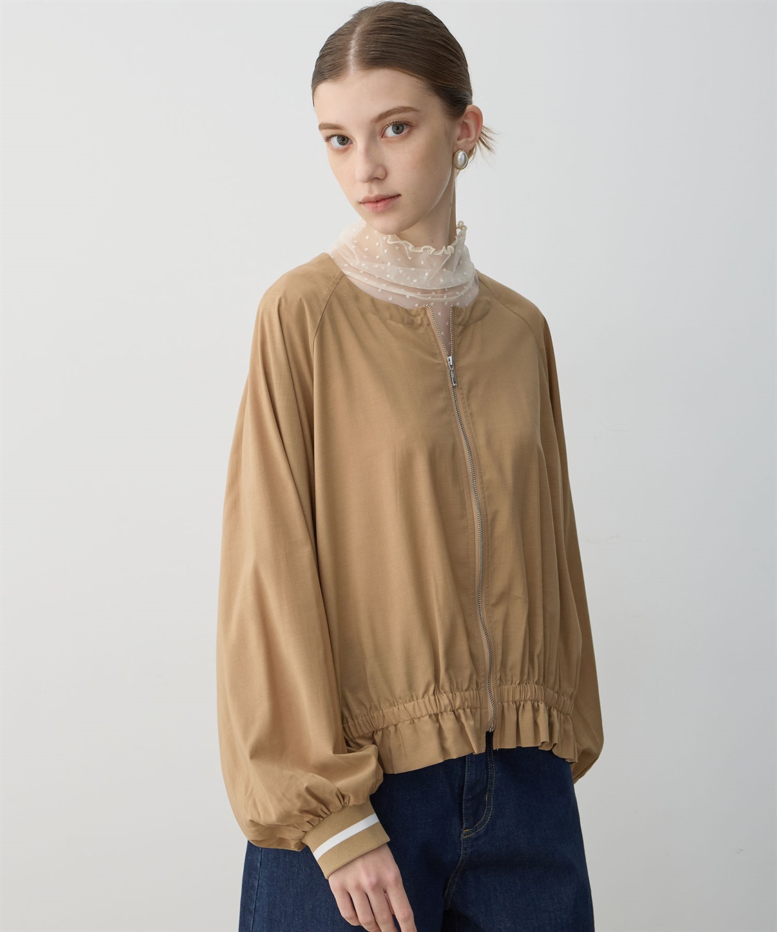 LE SOUK HOLIDAY チュールハイネックプルオーバー_sub_28