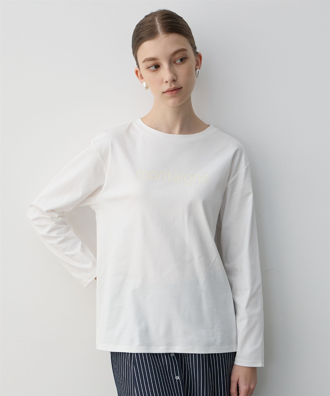 LE SOUK HOLIDAY ロゴプリントT_sub_5