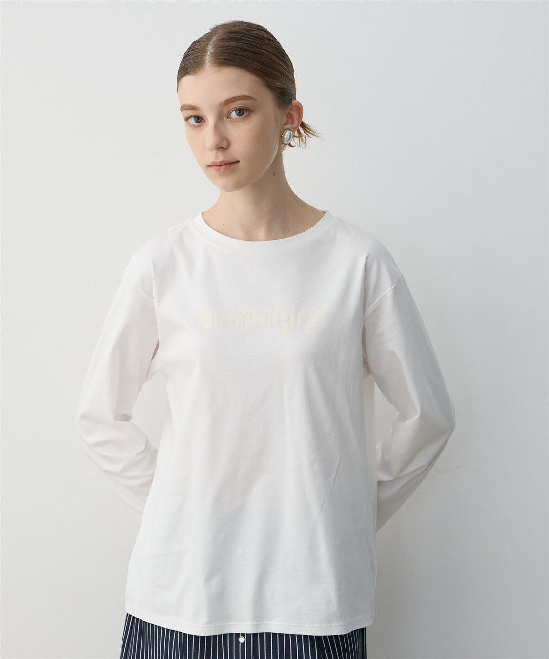 LE SOUK HOLIDAY ロゴプリントT_sub_6