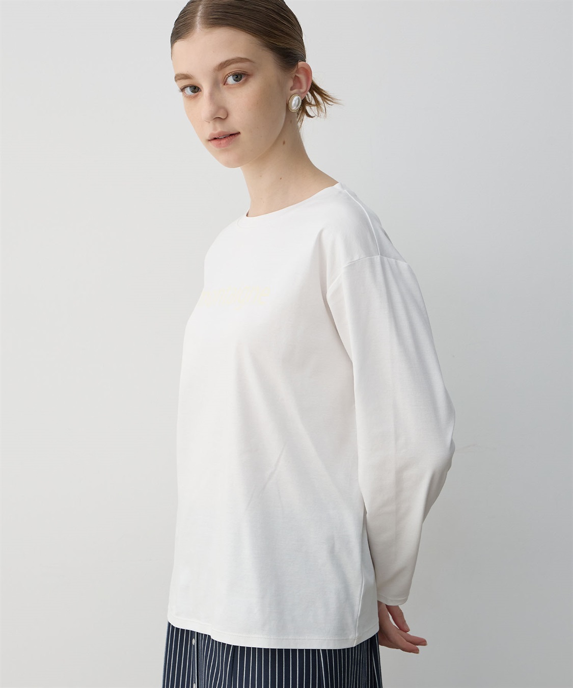 LE SOUK HOLIDAY ロゴプリントT_sub_8