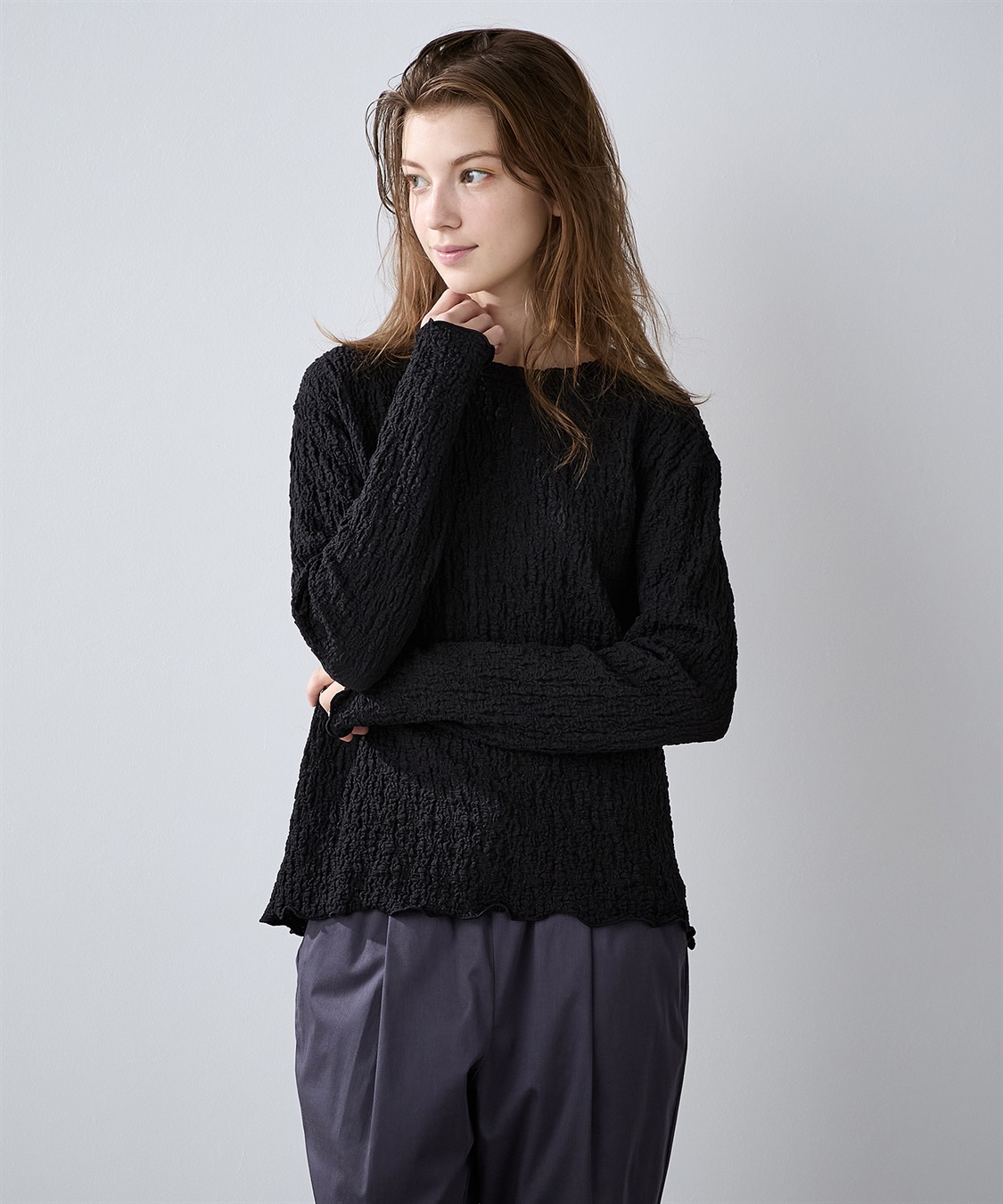 LE SOUK HOLIDAY カットシャーリング プルオーバー_sub_13