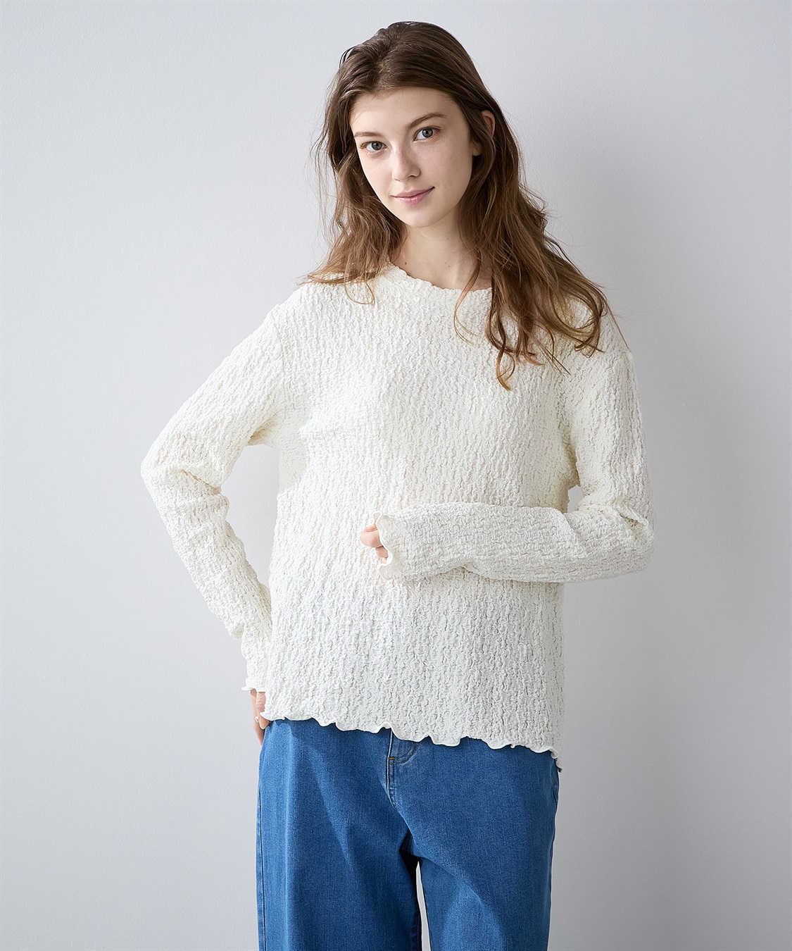 LE SOUK HOLIDAY カットシャーリング プルオーバー_sub_17