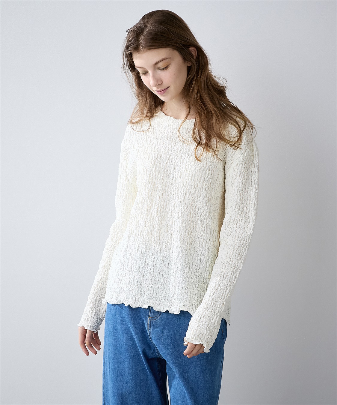 LE SOUK HOLIDAY カットシャーリング プルオーバー_sub_18