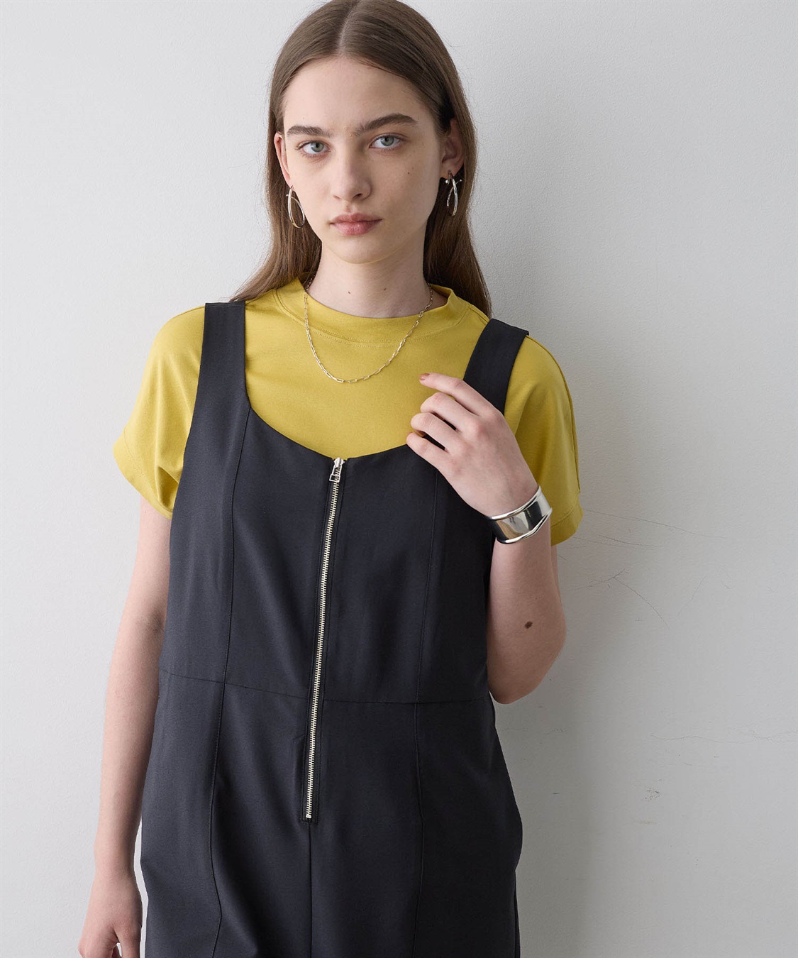 8YARDS 定番 モックネック ラテ L ハイネック 接触冷感 8YARDS 定番 モックネック ラテ L ハイネック 接触冷感（8YARDS
