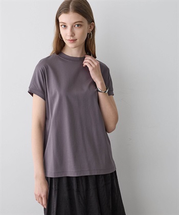 LE SOUK HOLIDAY 【接触冷感】カラーモックネックTシャツ_subthumb_8