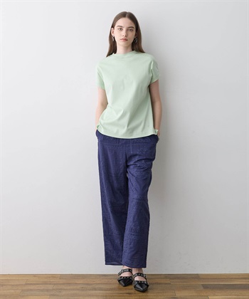 LE SOUK HOLIDAY 【接触冷感】カラーモックネックTシャツ_subthumb_19