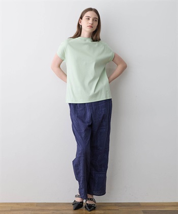 LE SOUK HOLIDAY 【接触冷感】カラーモックネックTシャツ_subthumb_20