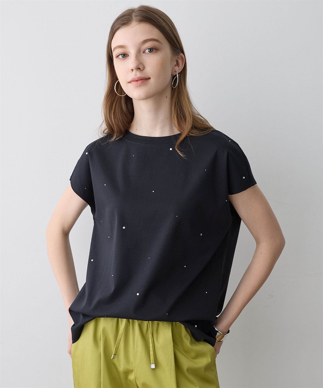 LE SOUK HOLIDAY ラインストーンTシャツ_sub_1