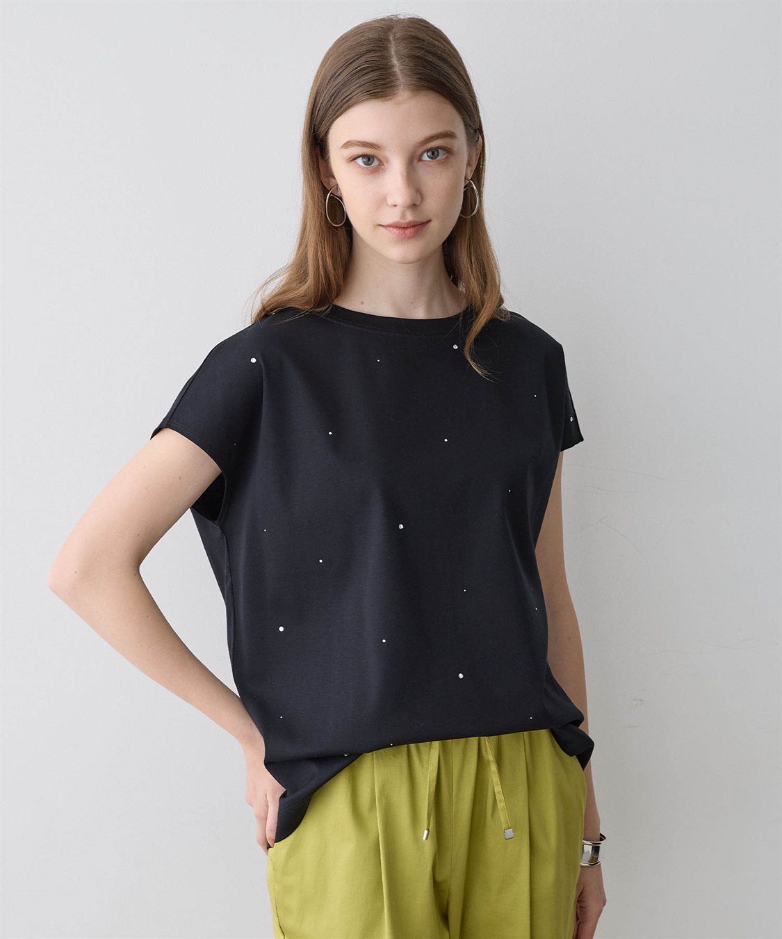 LE SOUK HOLIDAY ラインストーンTシャツ_sub_2