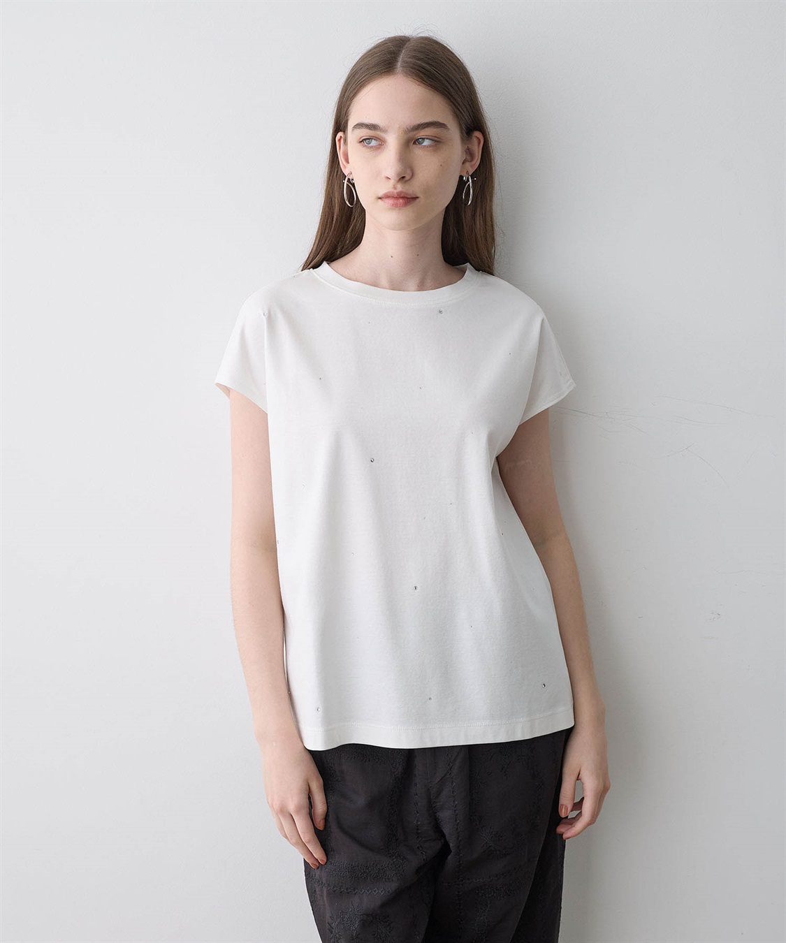 LE SOUK HOLIDAY ラインストーンTシャツ_sub_3