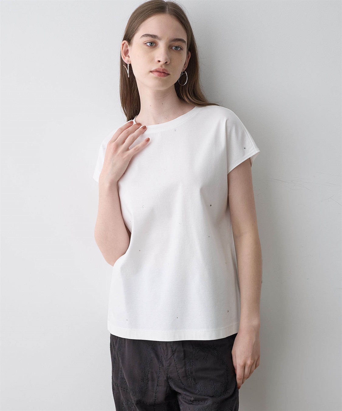 LE SOUK HOLIDAY ラインストーンTシャツ_sub_5