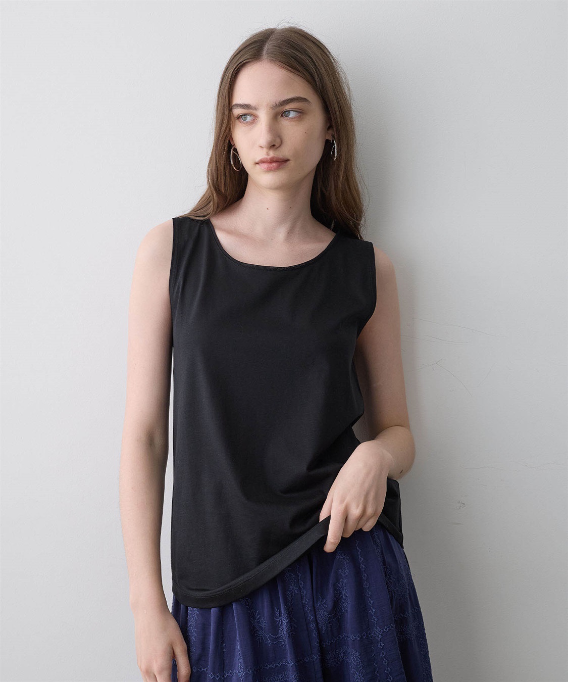 LE SOUK HOLIDAY クルーネックタンクトップ_sub_2