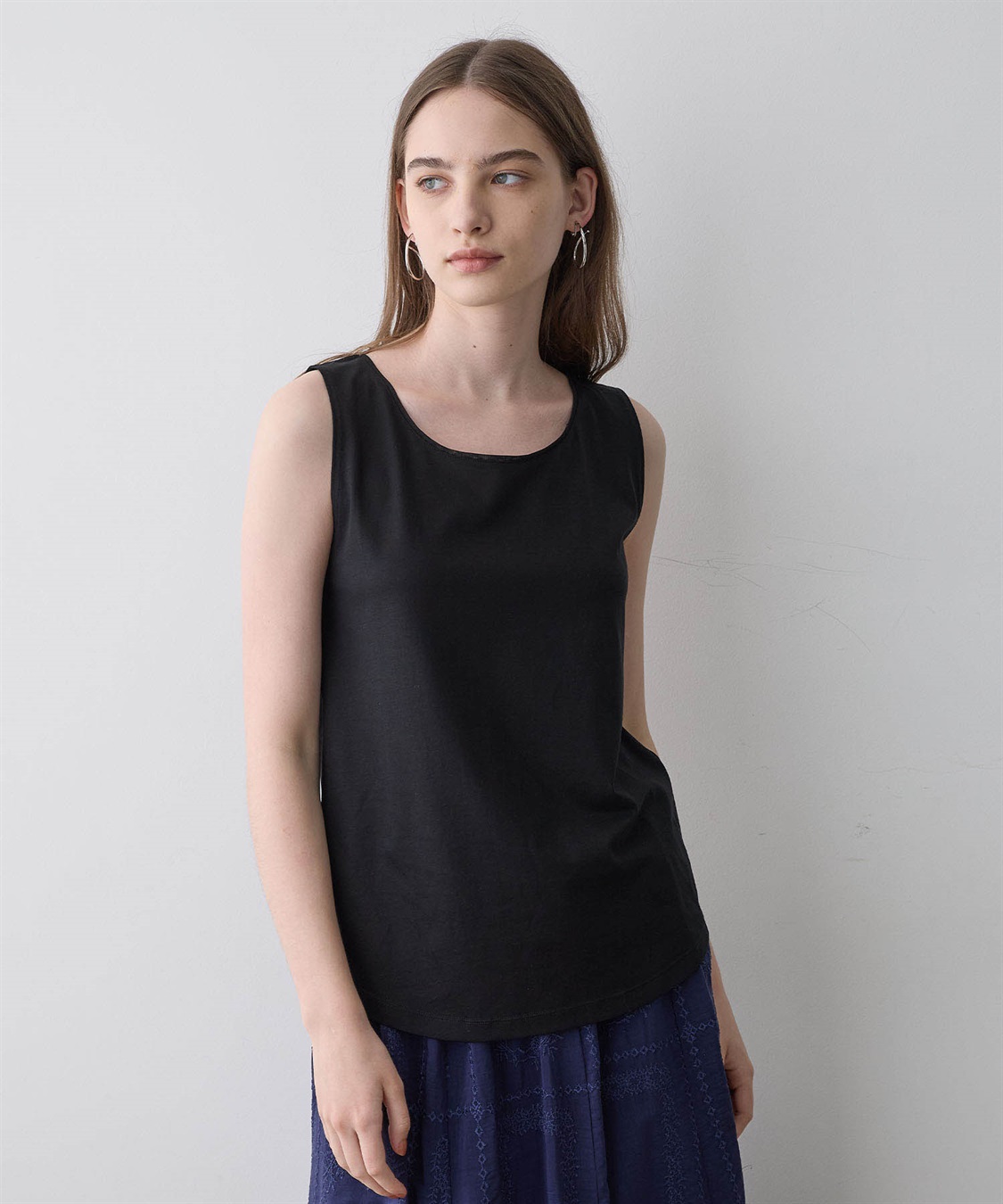LE SOUK HOLIDAY クルーネックタンクトップ_sub_3