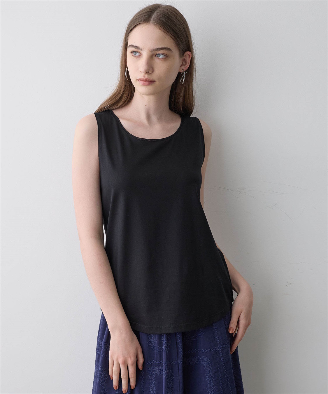 LE SOUK HOLIDAY クルーネックタンクトップ_sub_5