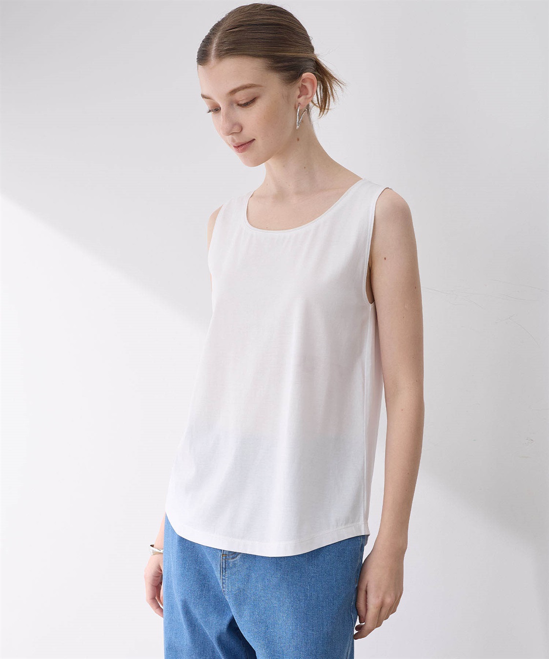 LE SOUK HOLIDAY クルーネックタンクトップ_sub_6