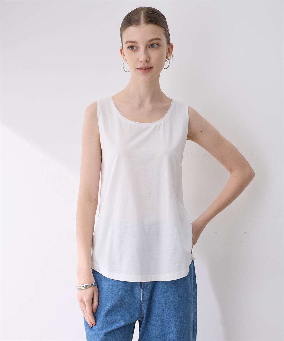 LE SOUK HOLIDAY クルーネックタンクトップ_sub_9