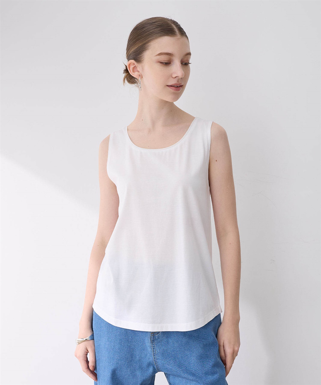 LE SOUK HOLIDAY クルーネックタンクトップ_sub_10