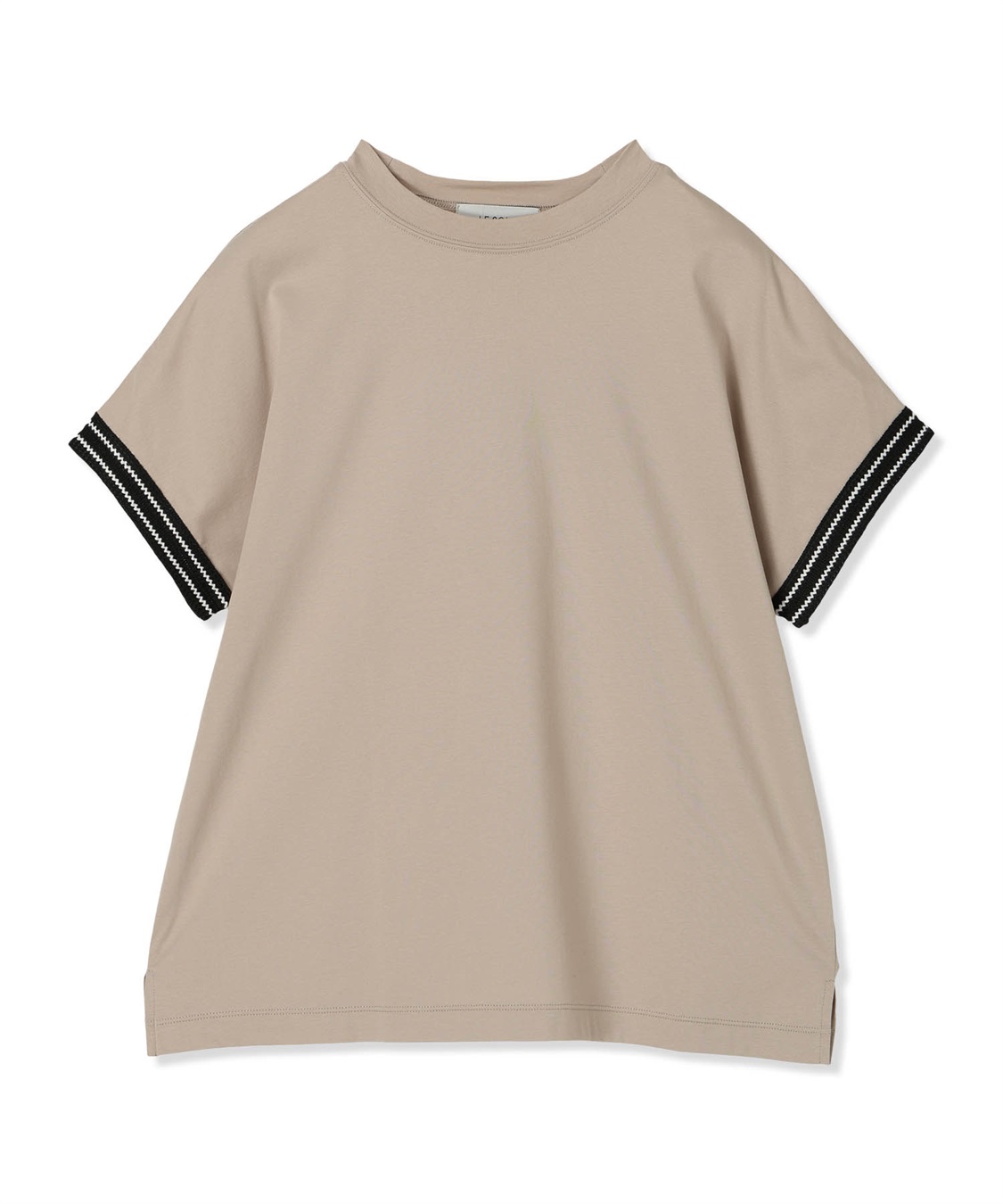 LE SOUK HOLIDAY ラインモックネックTシャツ【接触冷感】_sub_21