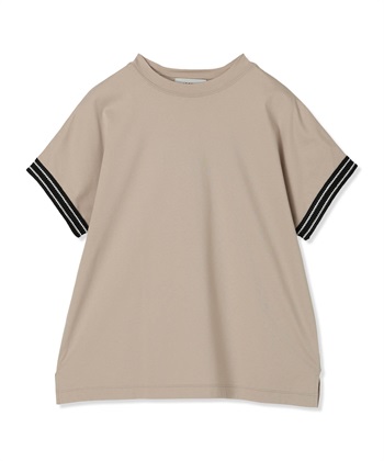 LE SOUK HOLIDAY ラインモックネックTシャツ【接触冷感】_subthumb_21