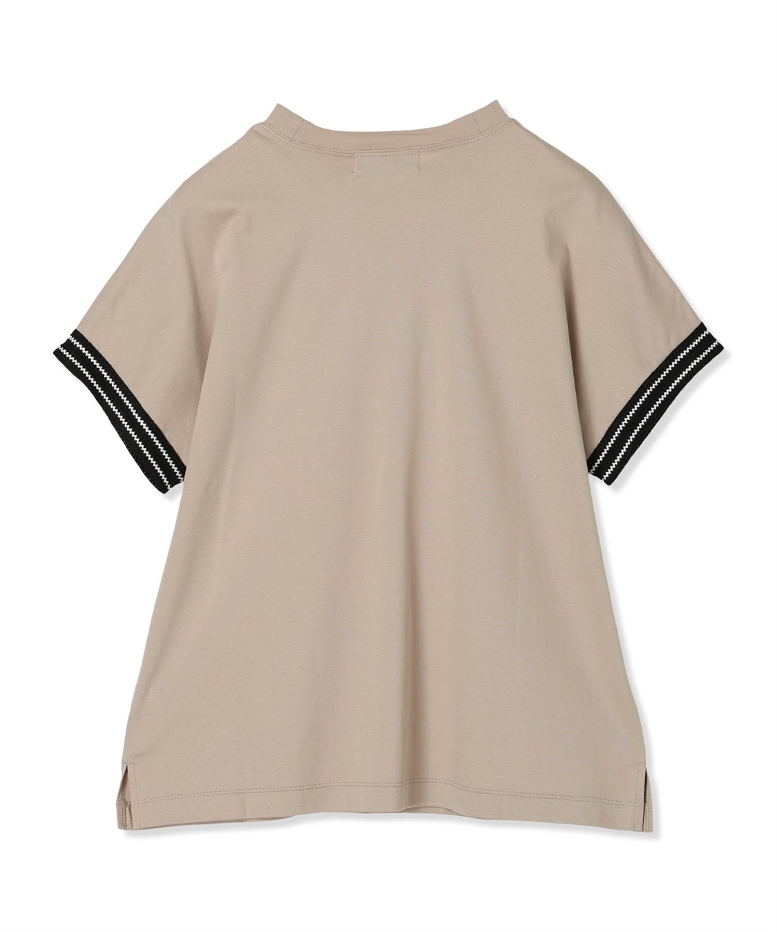 LE SOUK HOLIDAY ラインモックネックTシャツ【接触冷感】_sub_22