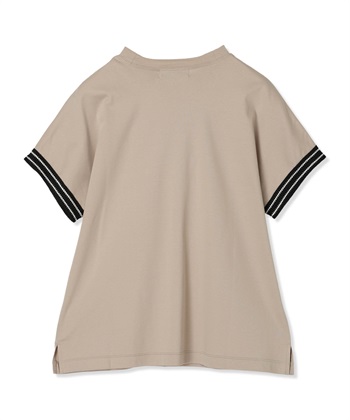 LE SOUK HOLIDAY ラインモックネックTシャツ【接触冷感】_subthumb_22