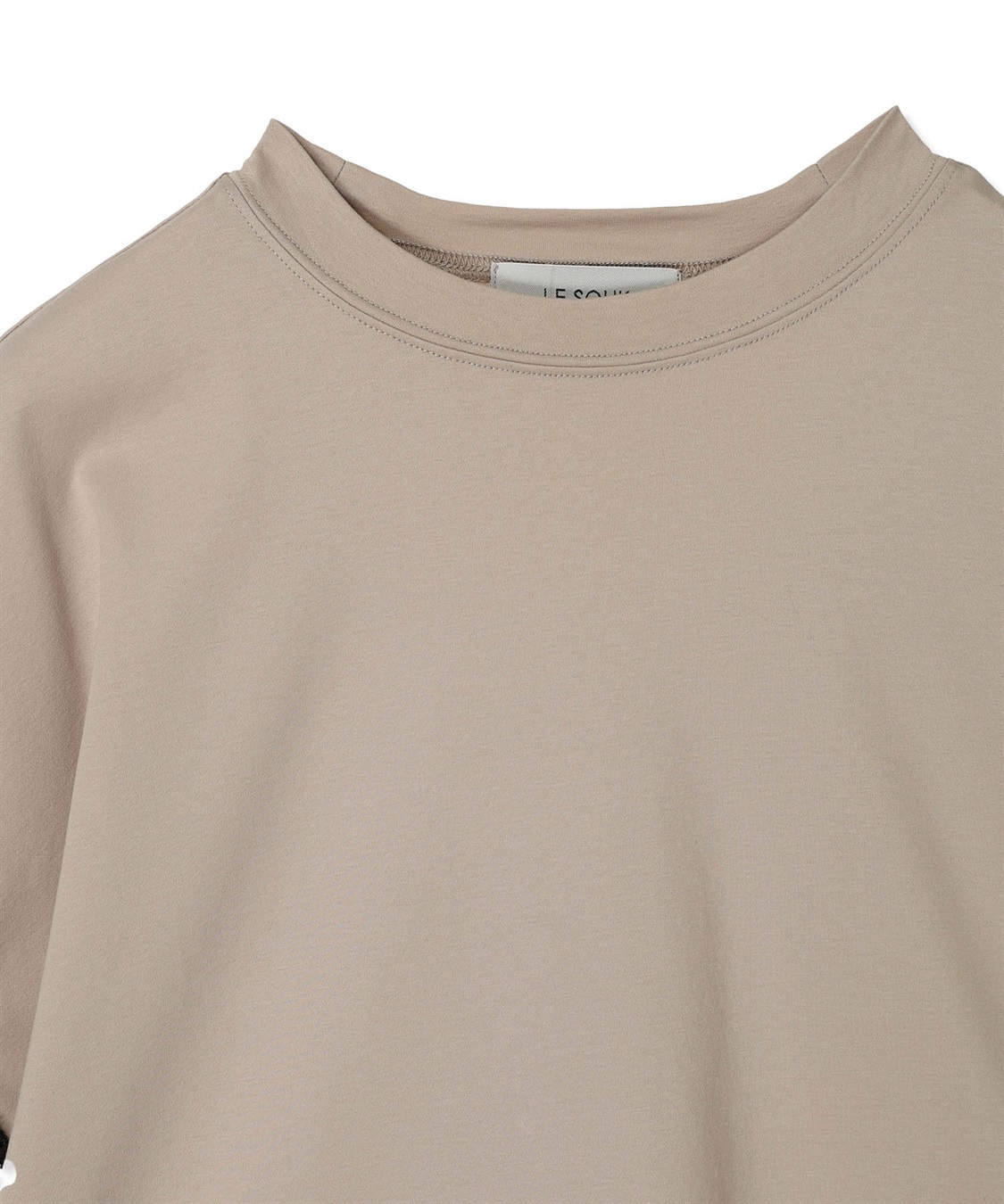 LE SOUK HOLIDAY ラインモックネックTシャツ【接触冷感】_sub_23