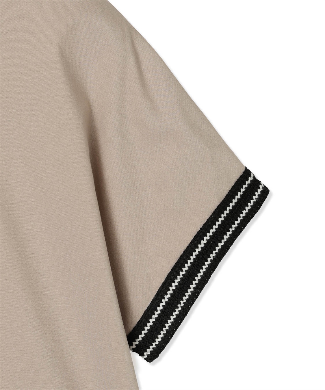 LE SOUK HOLIDAY ラインモックネックTシャツ【接触冷感】_sub_24