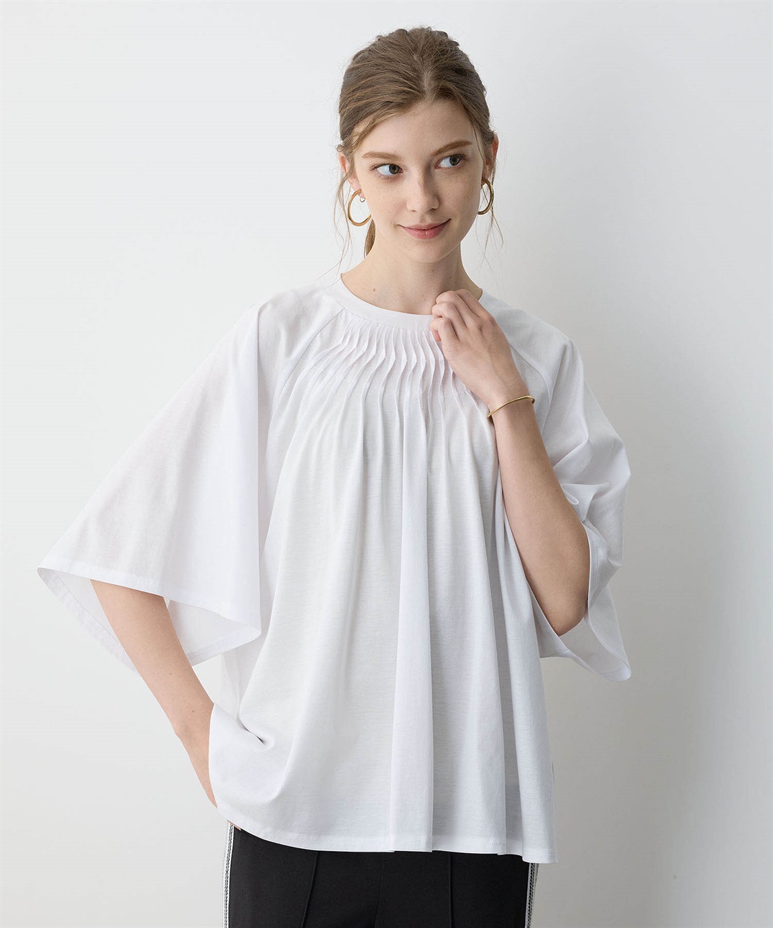 LE SOUK HOLIDAY タックデザインプルオーバー_sub_4