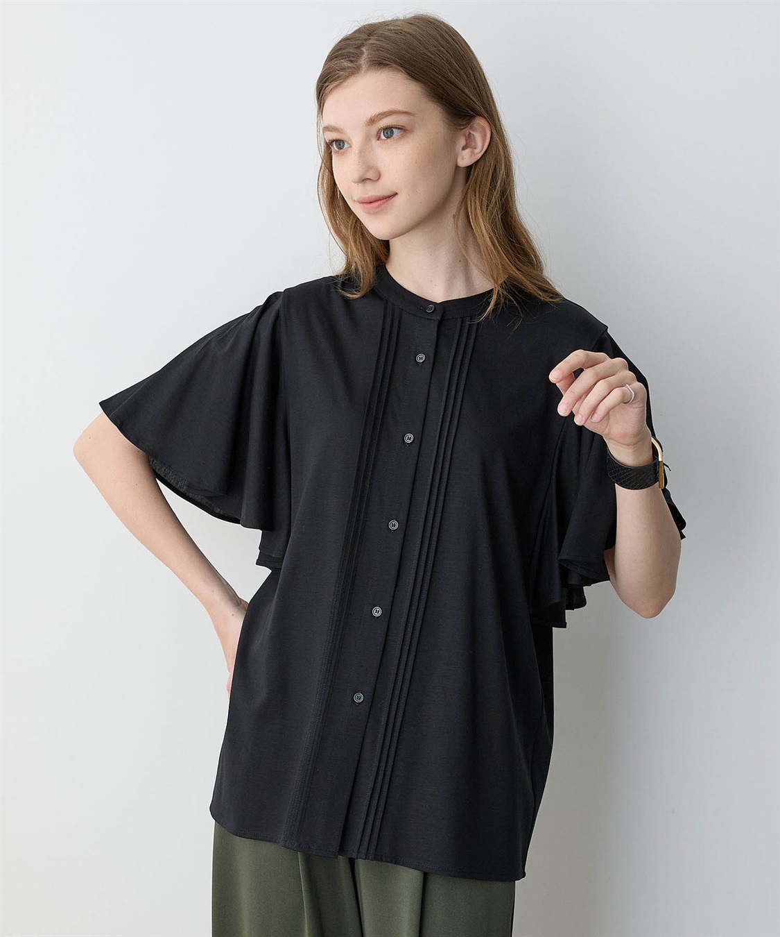 LE SOUK HOLIDAY フリルブラウス_sub_5